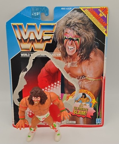 ULTIMATE WARRIOR WWF Hasbro Action Figure Vintage ...