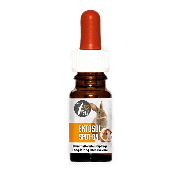 7Pets Ektosol Spot-On FüR Nager 10 Ml Gegen AußEneinflüSse Mit Intensivpflege-image