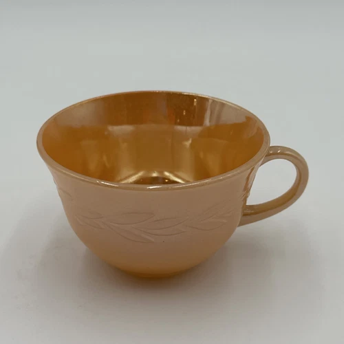 Anchor Hocking Fire King Stackable Coffee Tea Mugs Yellow USA Fast Shipping