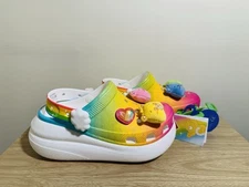 Crocs Care Bears Crush light up platform clog multicolor NWOB size 6