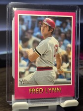 2024 Topps Heritage Mini - 1975 Topps Baseball Sensations Fred Lynn #75BS-3