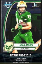 Sean Atkins 2024 Topps 1st South Florida Bulls #161