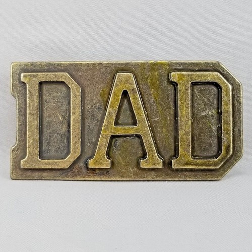 Belt Buckle DAD Dad Snap On Clamp DAD Father Father-In-Law Papa Pop Daddy Pappy