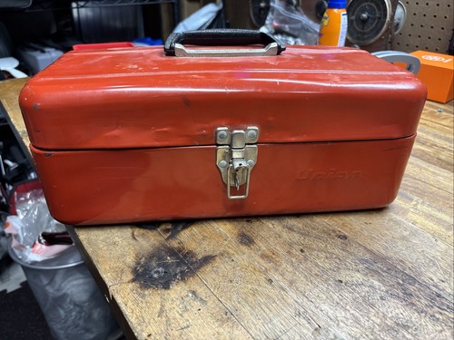 vintage tool box metal