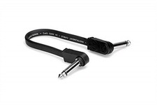 Hosa Flat Guitar Patch Cable, Molded Low-Profile Right-Angle