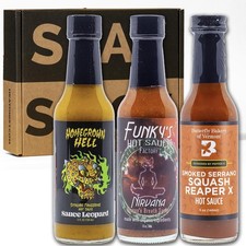 Hot Ones Hot Sauce Challenge Set - Season 29 Heat - Hot Sauces Gift Set - Var...