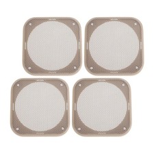 4 Pcs Mesh Speaker Grills Covers Car Audio Subwoofer Grille Guard