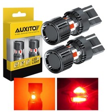 Auxito Pure RED 7443 7444 7441 7440 LED Stop Brake Tail Light Full Canbus Bulbs