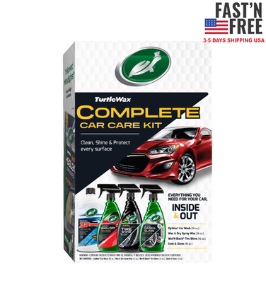 #ad Turtle Wax Complete Car Care 4 Piece Kit 53834 $16.74