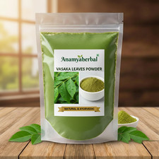 100 PURE VASAKA LEAVES JUSTICIA ADHATODA VASICA MALABAR NUT AADULSA VASA POWDER