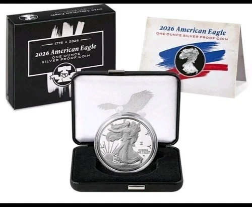 2026 W PROOF 1 Ounce Oz American Silver Eagle [2 Week Shipping]