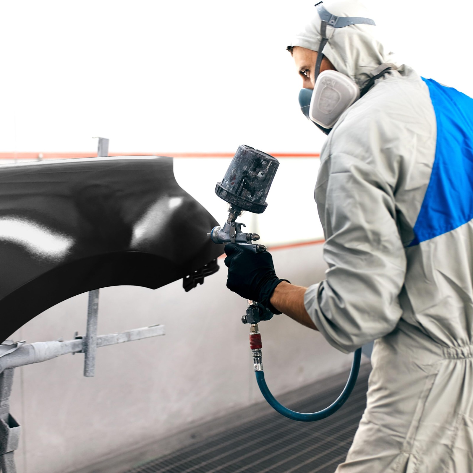 Custom Shop Premium High Build Black Acrylic Lacquer Primer Surfacer, 1 Gallo...