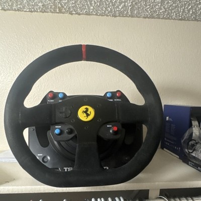 Thrustmaster TS-PC Racer Racing Wheel w/ Ferrari Suede wheel