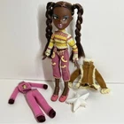 Vintage Original 2005 Campfire Felicia Bratz Doll Outfit Clothing Shoes Y2k Toy