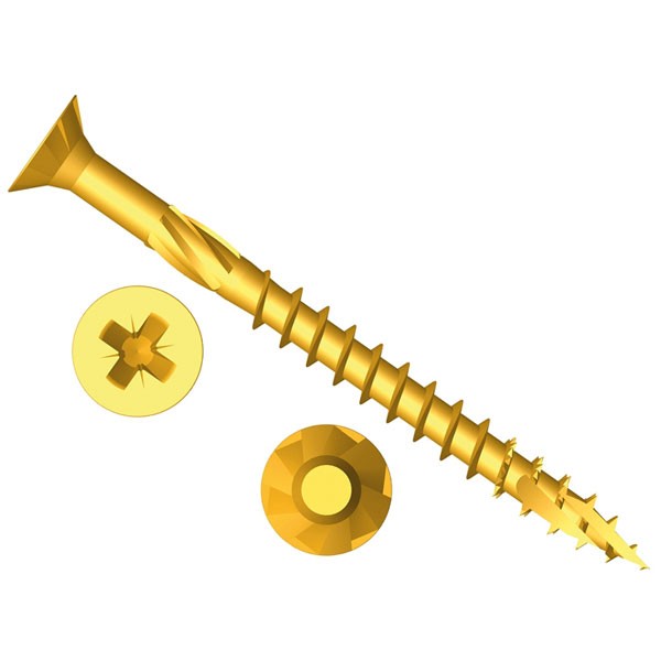 ForgeFast Pozi® Compatible Elite Performance Wood Screw ZY 5.0 x 70mm Tub 450