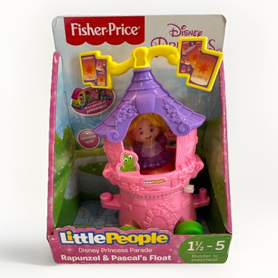 Fisher Price Little People Rapunzel & Pascal's Parade Float Disney Princess  NEW