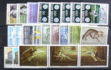 TIMBRES DE SAINT MARIN : 1985 YVERT N° 1107 à 1128 ANNEE COMPLETE NEUF** - EN BE