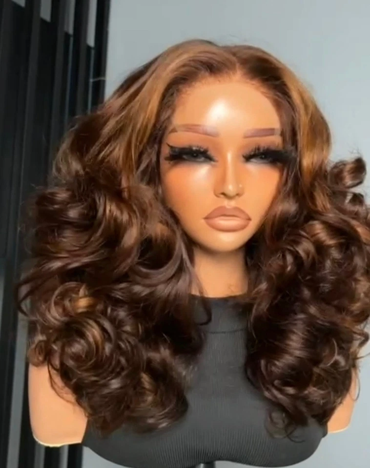 100% Vietnamese Human Hair, SDD, 5x5 HD Lace Closure Wig, Bouncy, 250% Density - Image 4 of 4