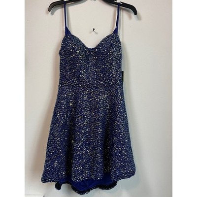 open lace back dress Amazon.com: City Studios Womens Juniors Sequined Mini Fit & Flare Dress Blue  9/10 : Clothing, Shoes & Jewelry