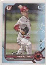 2022 Bowman Draft Sky Blue 307/499 Bryce Hubbart #BD-17 n0c