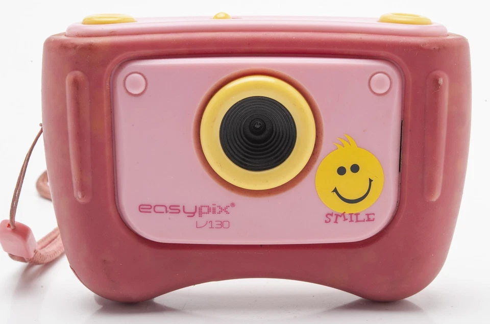 easypix V130 Smile Digitalkamera pink - Bild 2 von 4