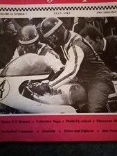 Kvc49  Ephemera 1969 motorbike picture Tony Smith pat mahoney 