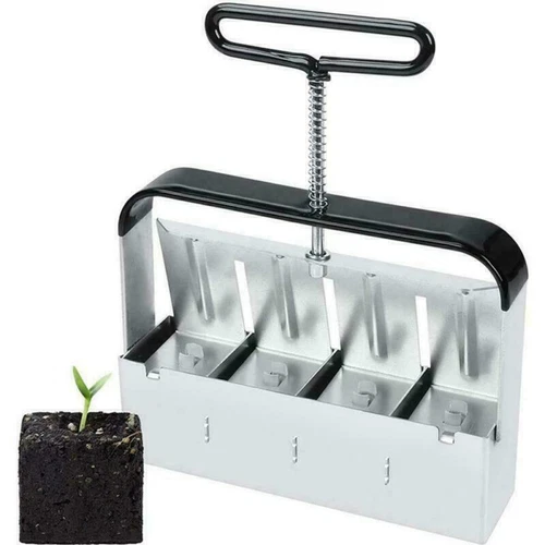 2 inch Stainless Steel Soil Blocker Maker Plant Soil Blocking Tool - Picture 1 of 10