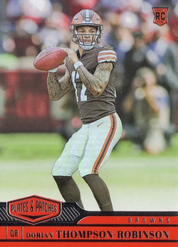 2023 Panini Plates & Patches Dorian Thompson-Robinson #195