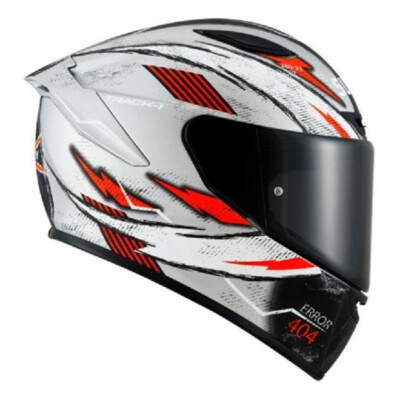 Casco integrale moto Suomy TRACK-1 404 ARGENTO taglia XS SILVER