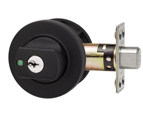 Matt Black Lockwood 005 Deadlock Paradigm Lock Deadbolt 005/B1MBKDP - Picture 2 of 6