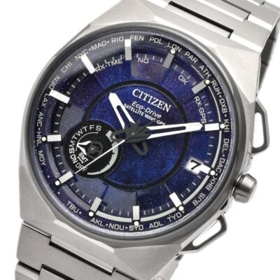 CITIZEN CREATIVE LAB CC3097-52L Titanium Eco-Drive GPS Radio Solar