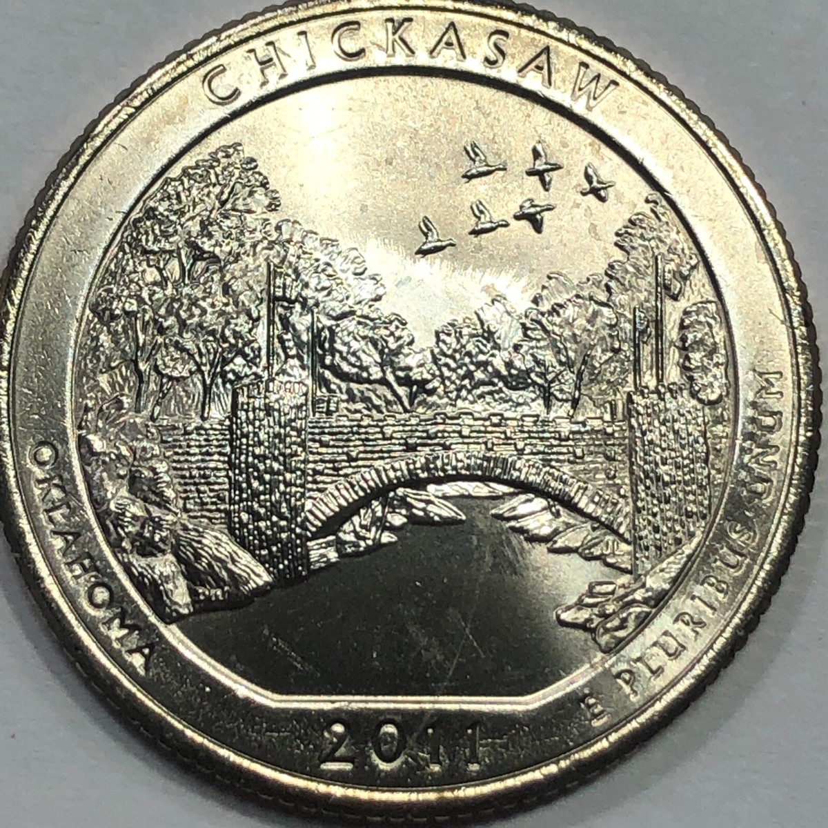 米国◆◆2011-D ワシントン (ATB6) クォーター硬貨100枚バッグ◆◆ 2011 D - Chickasaw National Park ATB Quarter Dollar Coin | eBay