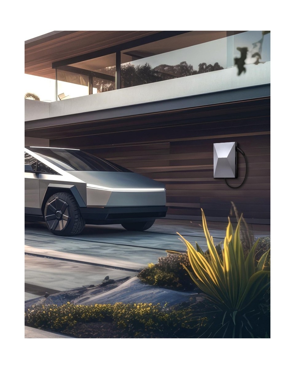 Cybertruck Wall Charger Station Box - Compatible with Tesla Wall