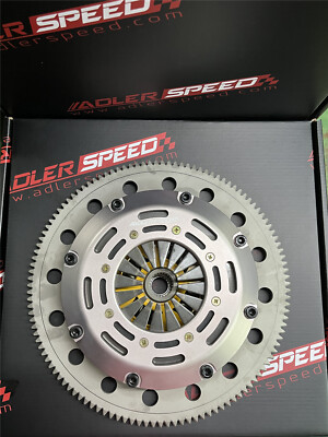 Race/Street Clutch Twin Disc Sprung Kit For Honda Accord Prelude H22 H23 F22 F23