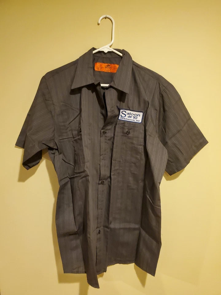 Red Kap Charcol Stripe W/S Large Saloon NO #10 Deadwood, SD - Image 3 of 4