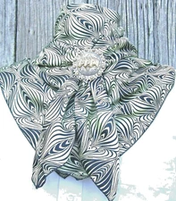 Wild Rag Scarf Cowboy Western Buckaroo Scarves Bandana Cowgirl silky 39"