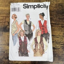 Simplicity Womens Pants Vintage Uncut Pattern Sz 12 14 16 #9819