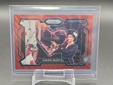 2024 Panini Prizm WWE Red Wave Prizm Sherri Martel WWE 