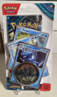 Pokémon Scarlet & Violet Twilight Masquerade Kingdra Premium Checklane Blister 