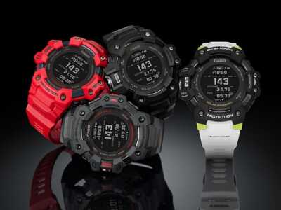 CASIO G-SHOCK GBD-H1000-4JR G-SQUAD Heart Rate Monitor GPS Solar