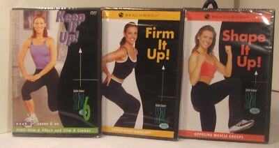 Beachbody Debbie Sieber SLIM Series 3 NEW DVDs Shape Firm & Keep It Up