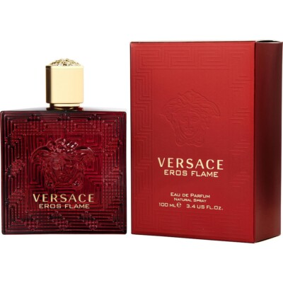 Versace Eros Flame Eau De Parfum Spray for Men 3.4oz - 100ml