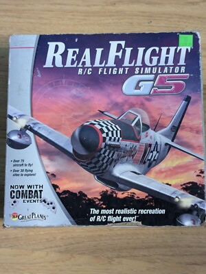 Realflight G5 w/ Interlink Controller RC Remote Control Flight Simulator Tested