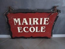 Enseigne ancienne en métal