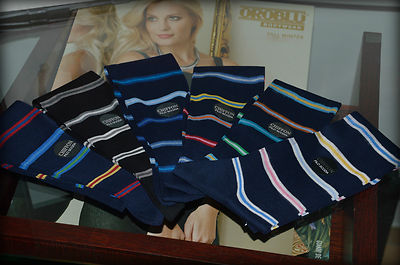 1 PAIR MENS LONG STITCH SOCKS MAN ROOSTER FANTASY CHIFFON THREAD SCOTLAND  