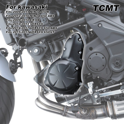 XMT-MOTOR Coperchio Statore Sinistro In Alluminio Per Kawasaki ER-6N, Ninja 650R E 650 ABS - Foto 13