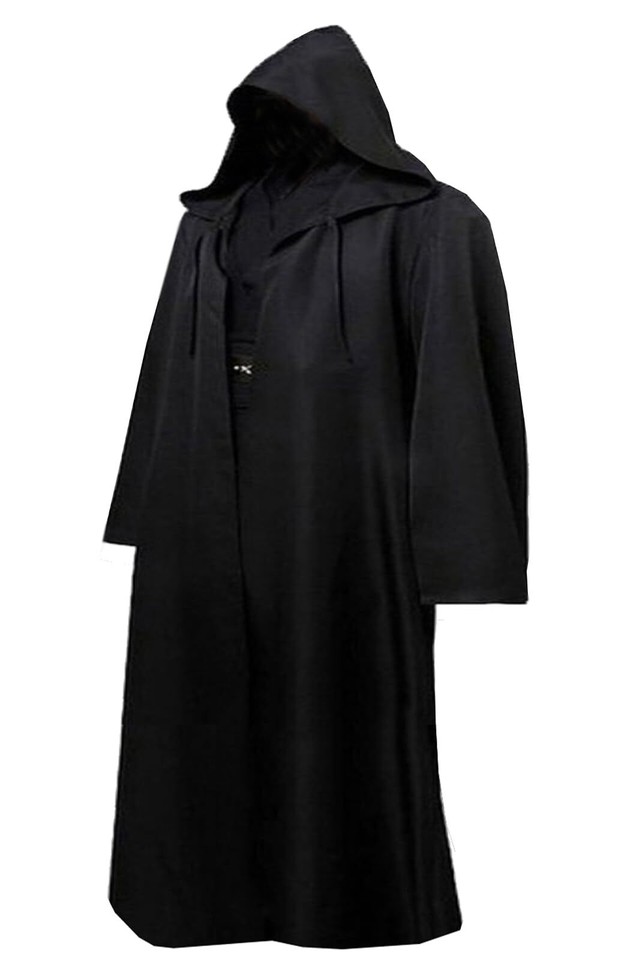 Tunic Costume Mens Tunic Hooded Robe Full Set Halloween Cosplay Costume