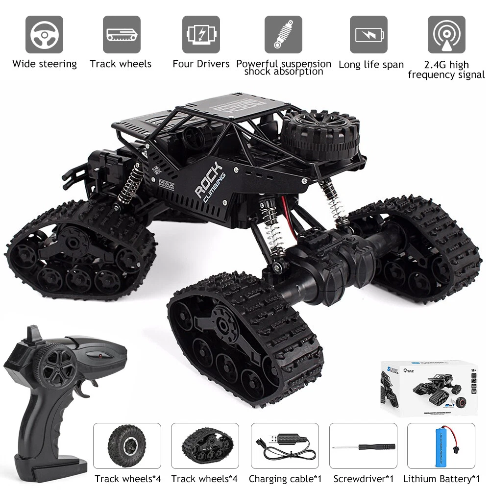 1/14 2.4G 4WD RC Monster Truck Off-Road Vehicle Remote Control Buggy Crawler  Car