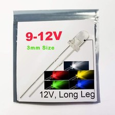 3mm 20pcs In Each Colortotal 100pcs Mix Color 9v 12v Gauge Cluster Instrume