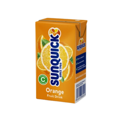 Sunquick Orange Fruit Drink Easy Use Handy pack fresh Concentrated Juice 